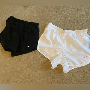 Nike Girl’s Dri-Fit Tempo Running Shorts 2 pairs for $15